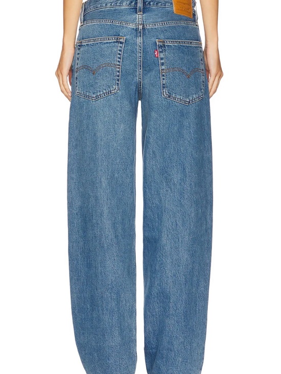Levi's Denim - Levi's Relaxed Wide Leg Jeans in Classic Blue Denim